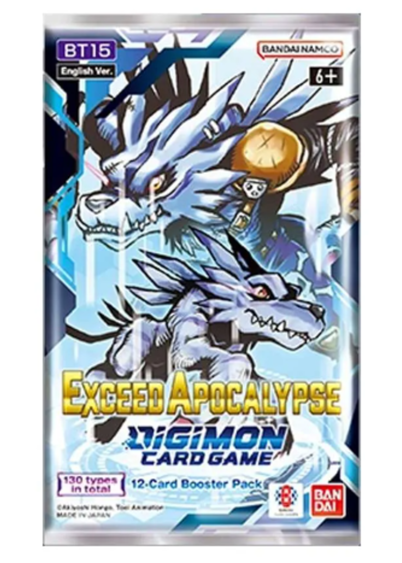 BANDAI Digimon: Exceed Apocalypse Booster Pack [BT15]