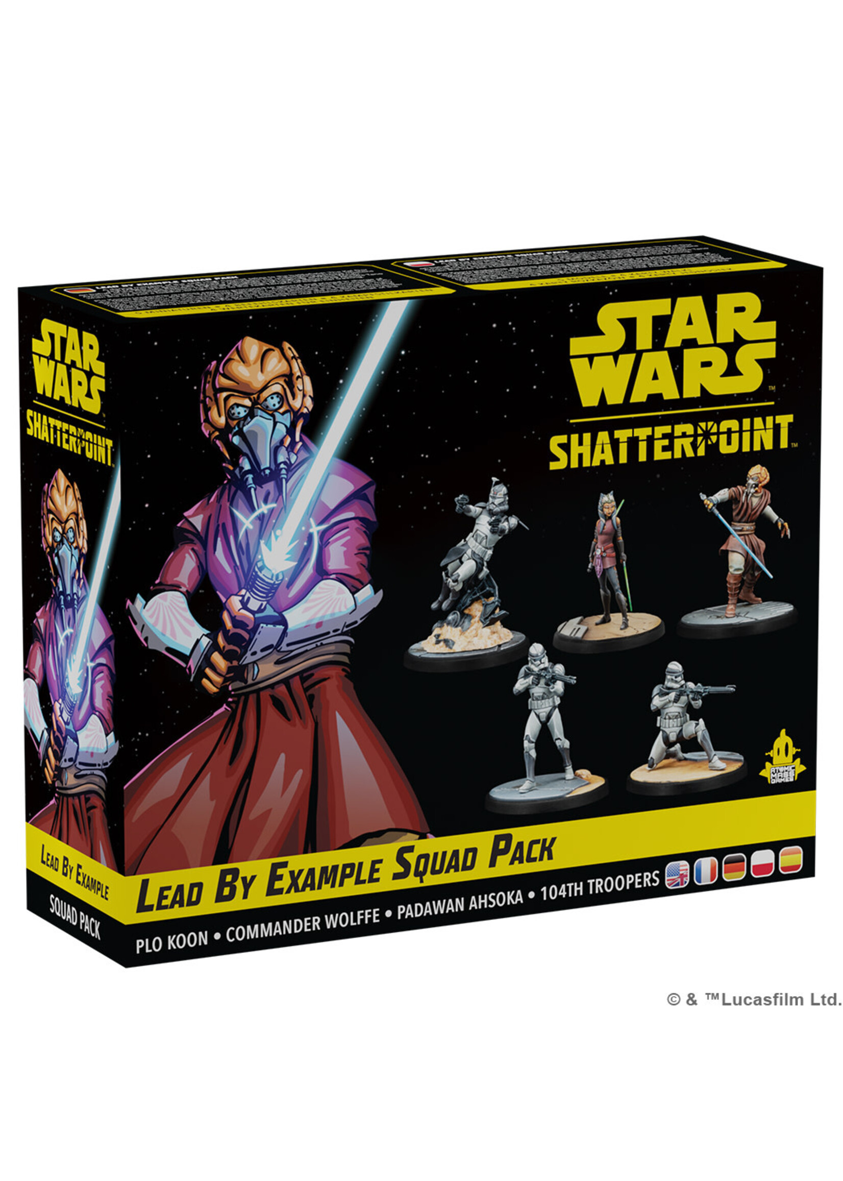 Atomic Mass Games Star Wars: Shatterpoint – Lead By Example Squad Pack