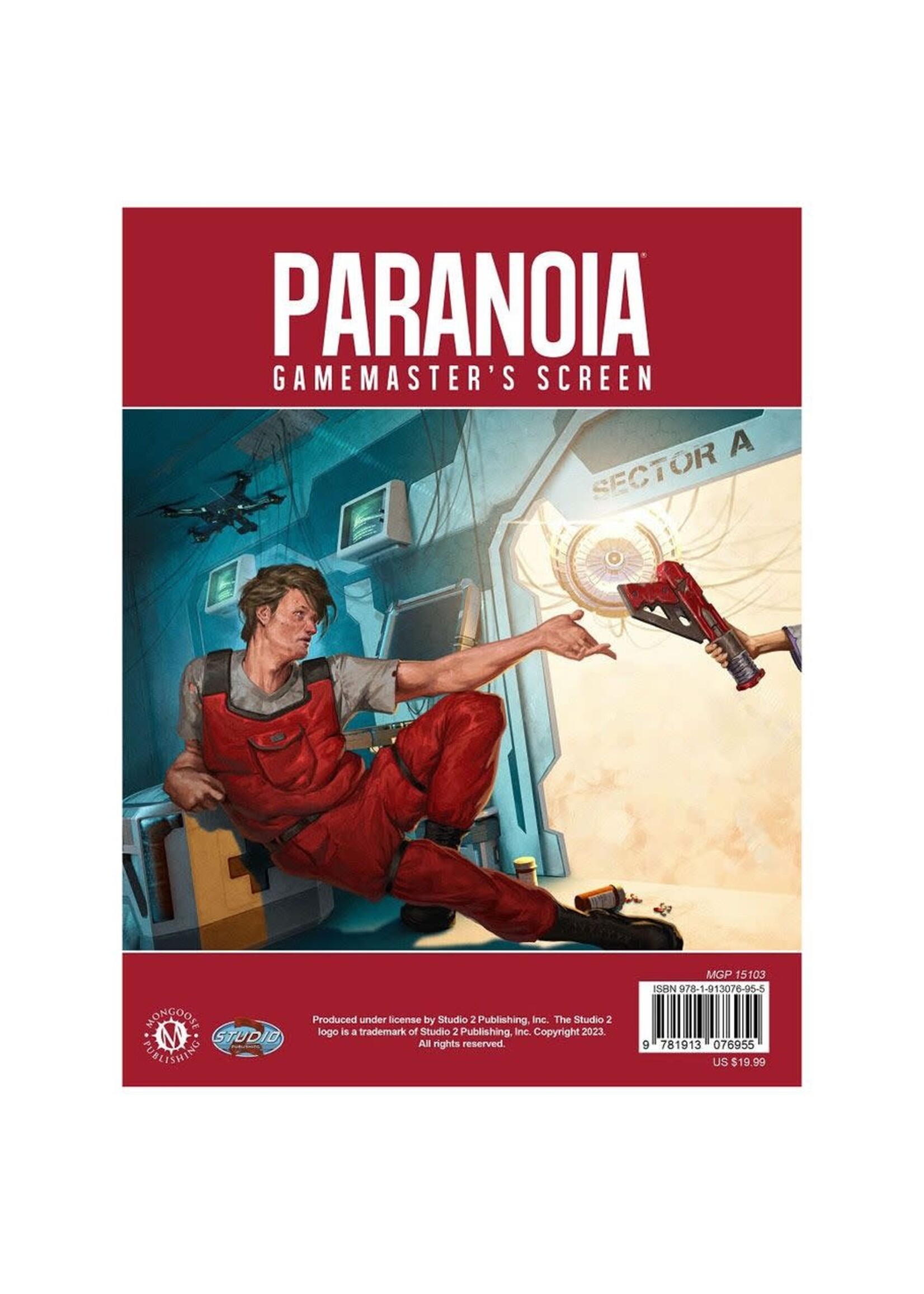 Mongoose Publishing Paranoia: GM Screen