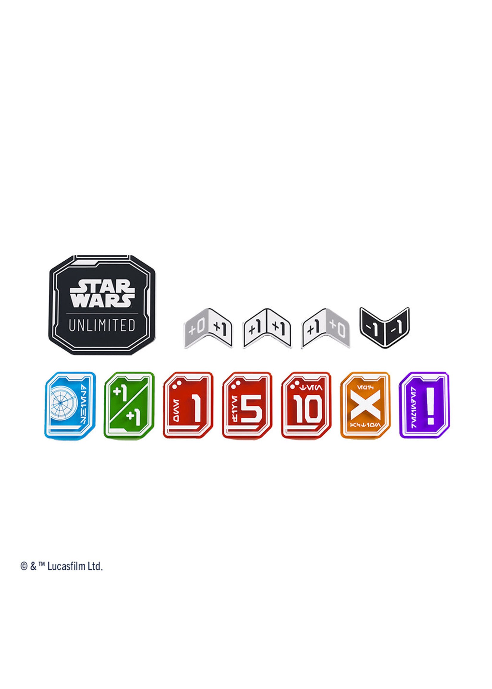 Gamegenic Star Wars: Unlimited Acrylic Tokens