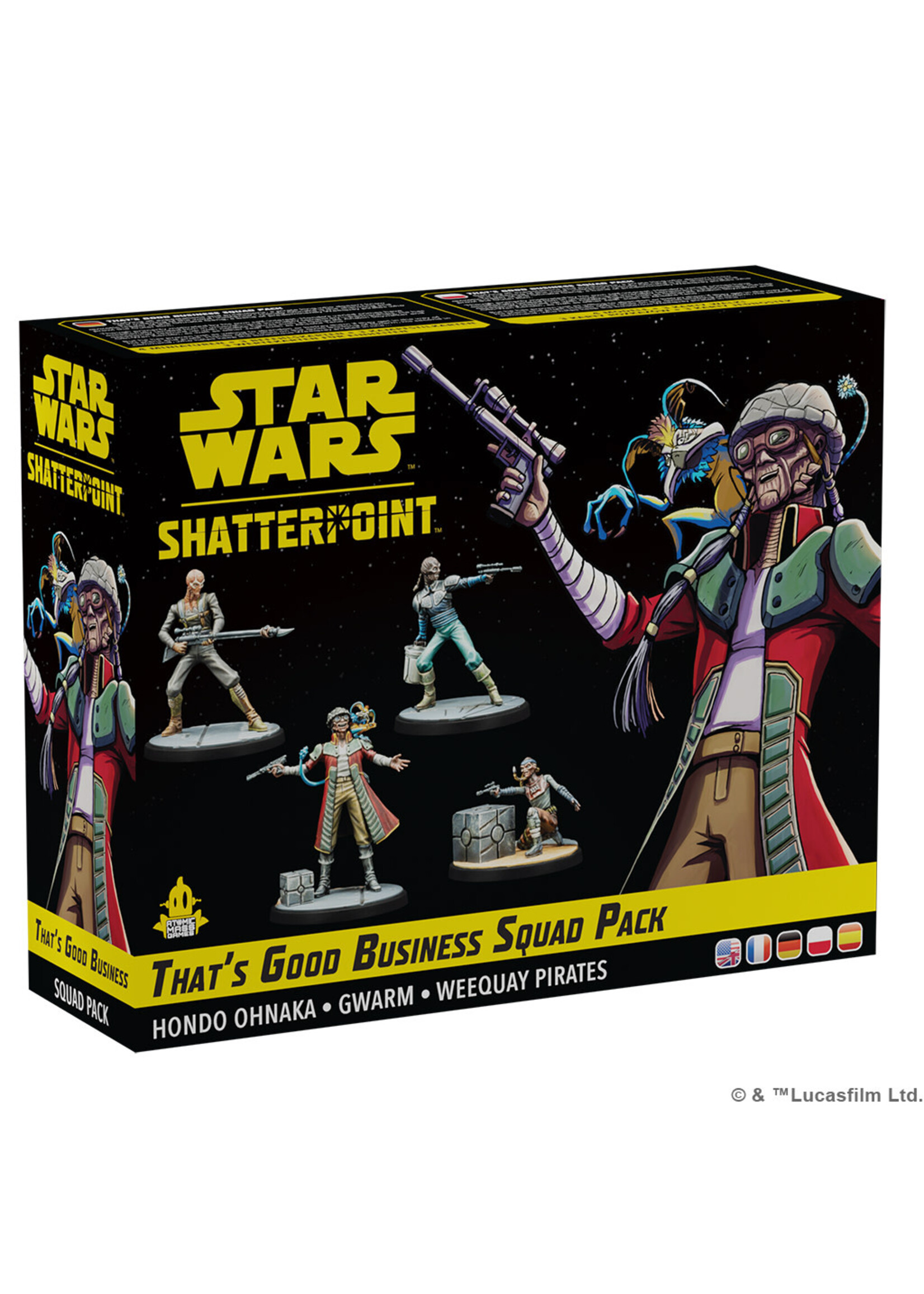 Atomic Mass Games Star Wars: Shatterpoint - That's Good Business Squad Pack