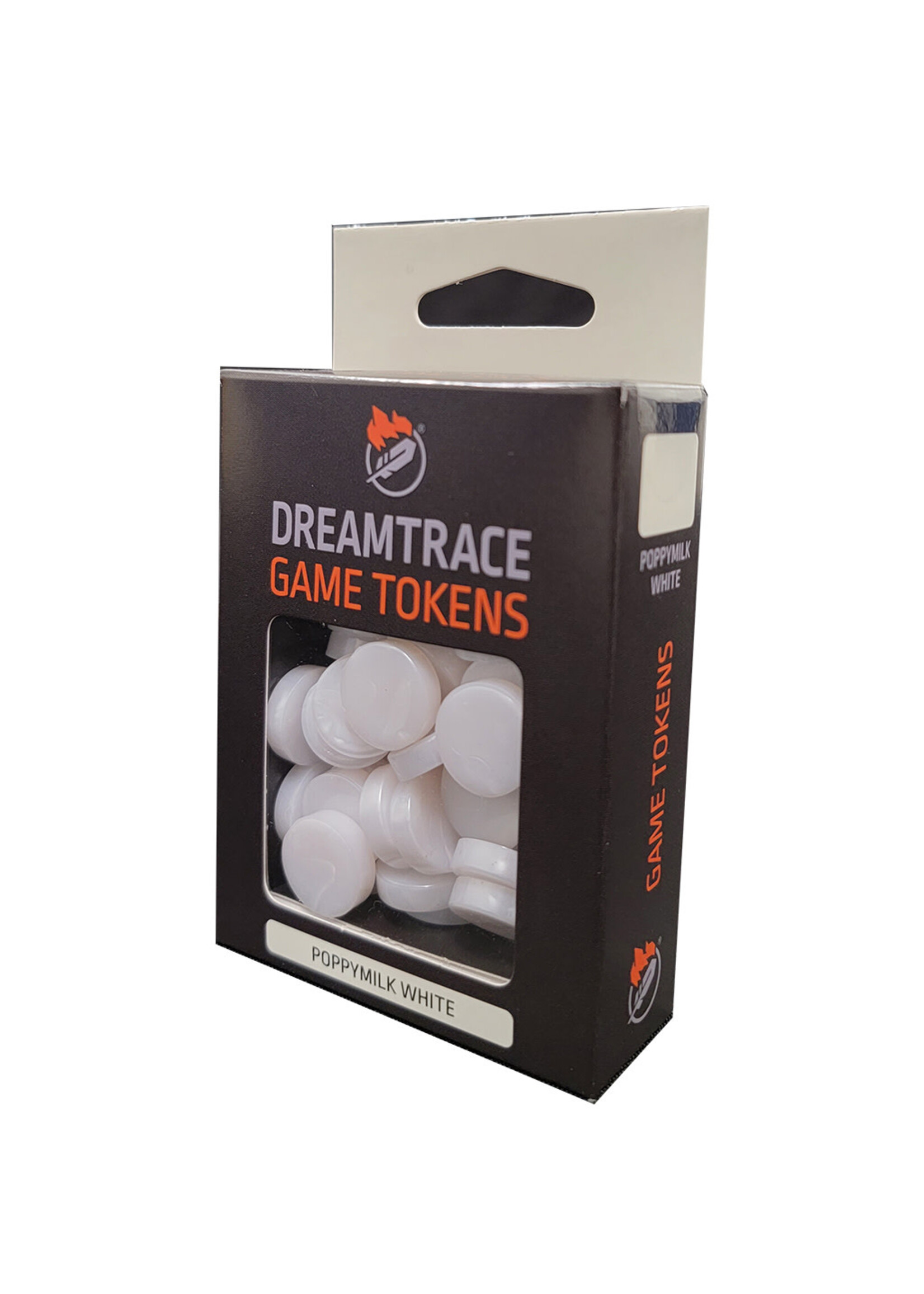 Ghost Galaxy DreamTrace Gaming Tokens: Poppymilk White