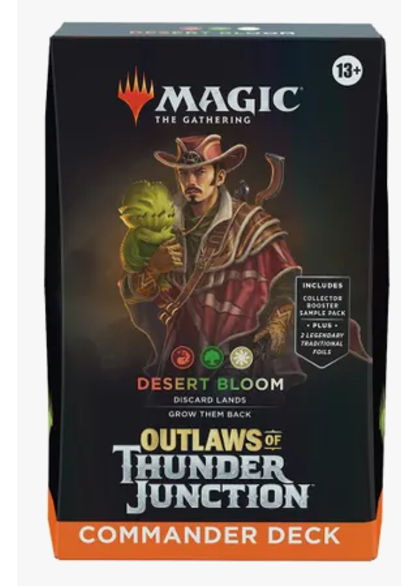 Wizards of the Coast Outlaws of Thunder Junction Commander Deck: Desert Bloom