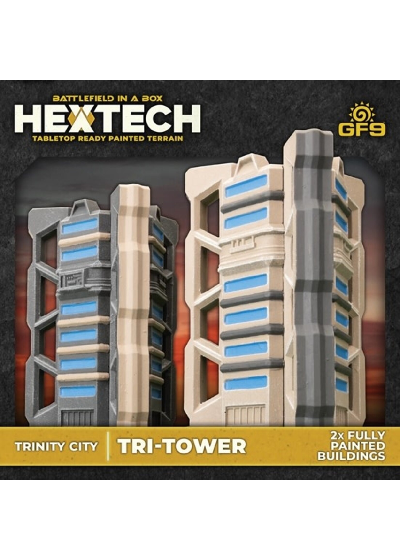 Gale Force 9 Hextech: Trinity City - Tri-Tower x2