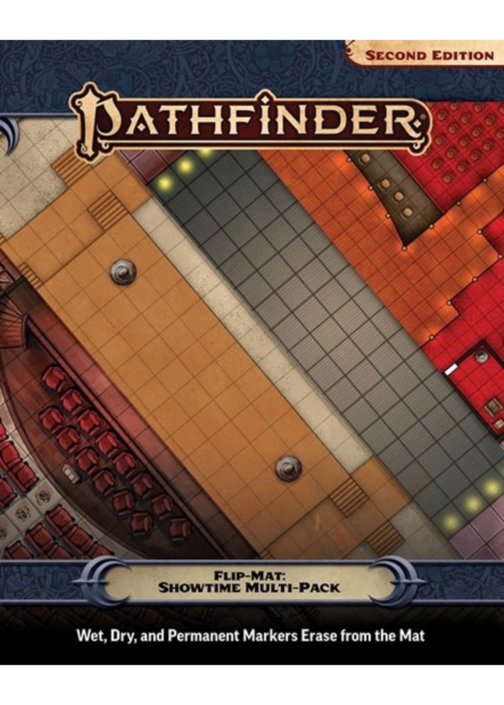 PAIZO Pathfinder RPG: Flip-Mat - Showtime Multi-Pack