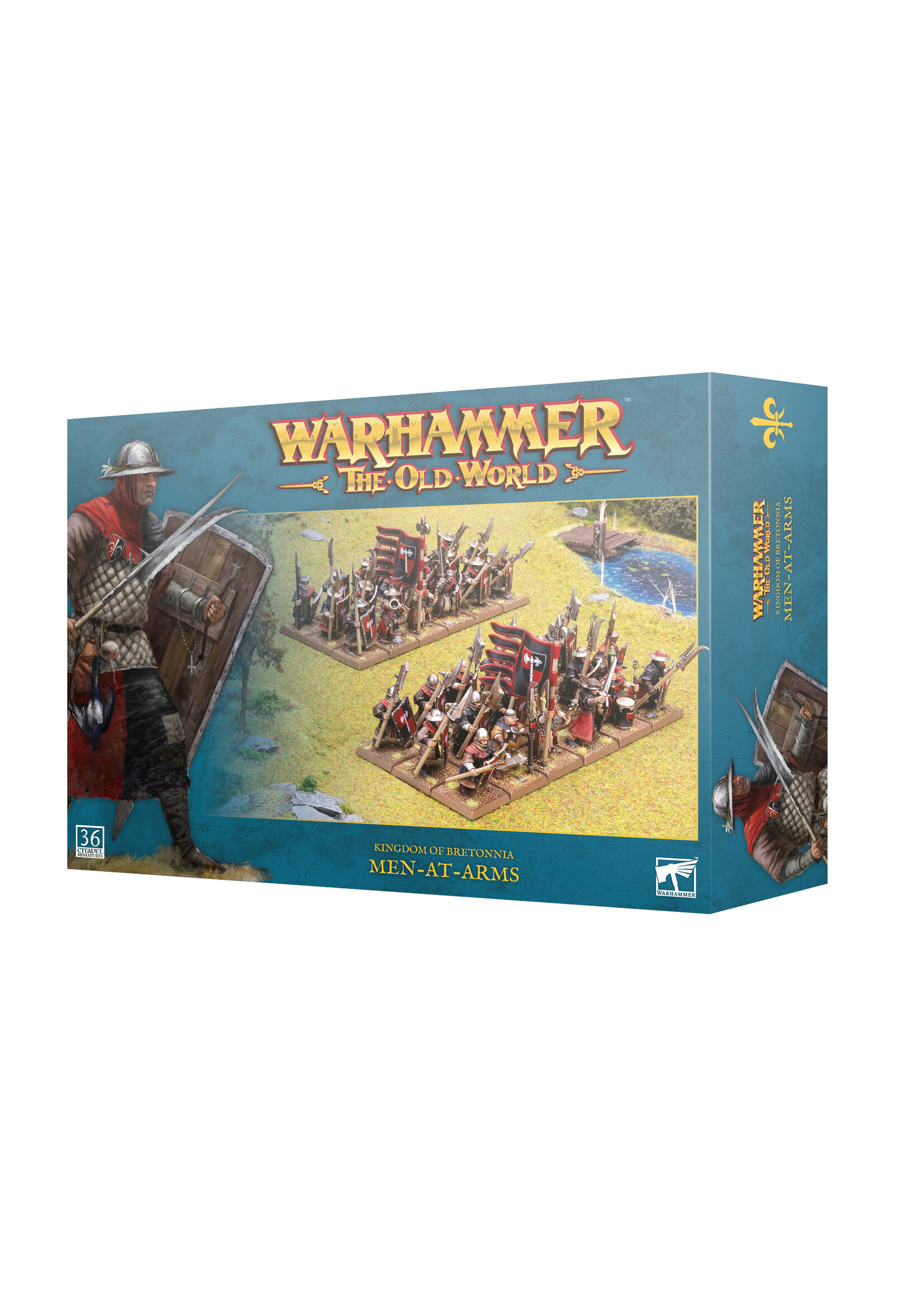 Games Workshop OLD WORLD: KINGDOM OF BRETONNIA: MEN-AT-ARMS