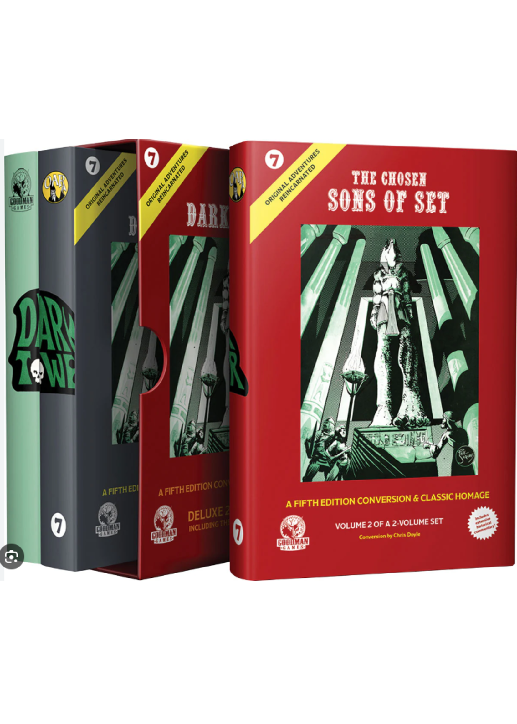 Goodman Games Original Adventures Reincarnated: #007 - Dark Tower (3 -Volume Slipcased Set)