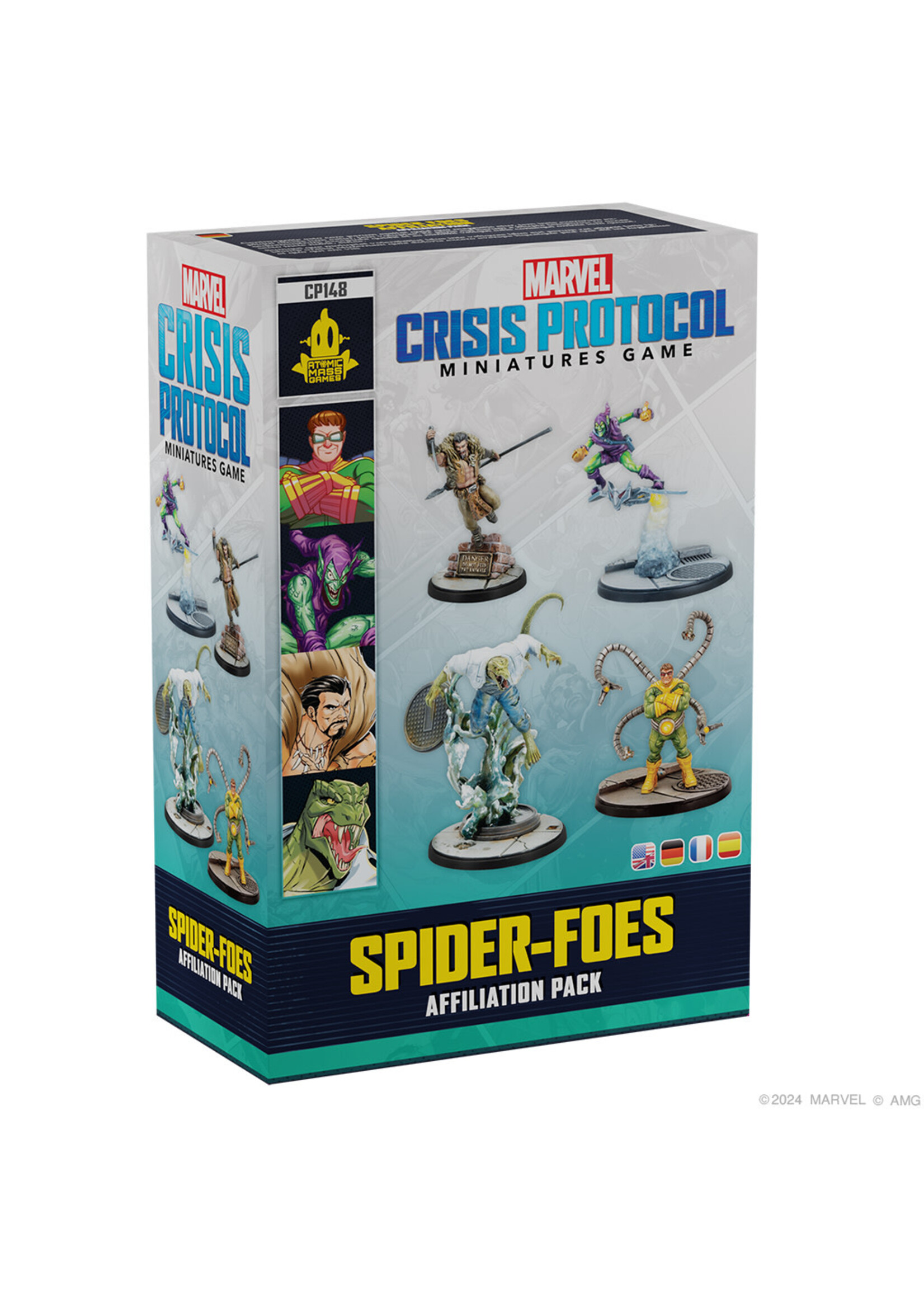 Atomic Mass Games Marvel: Crisis Protocol – Spider-Foes Affiliation Pack