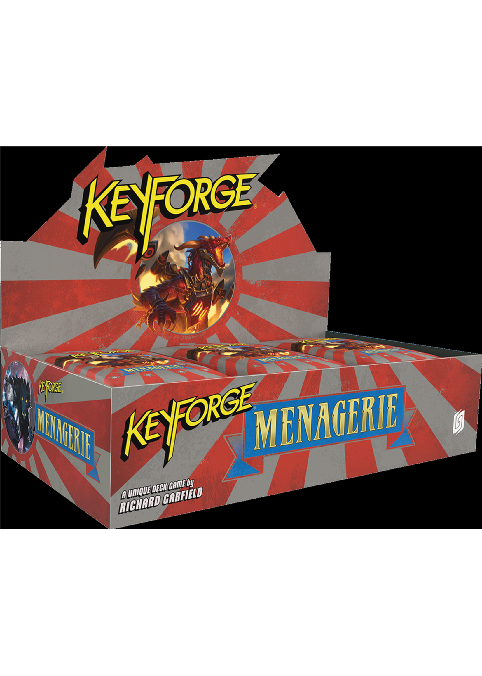 Ghost Galaxy Keyforge: Menagerie Deck Display