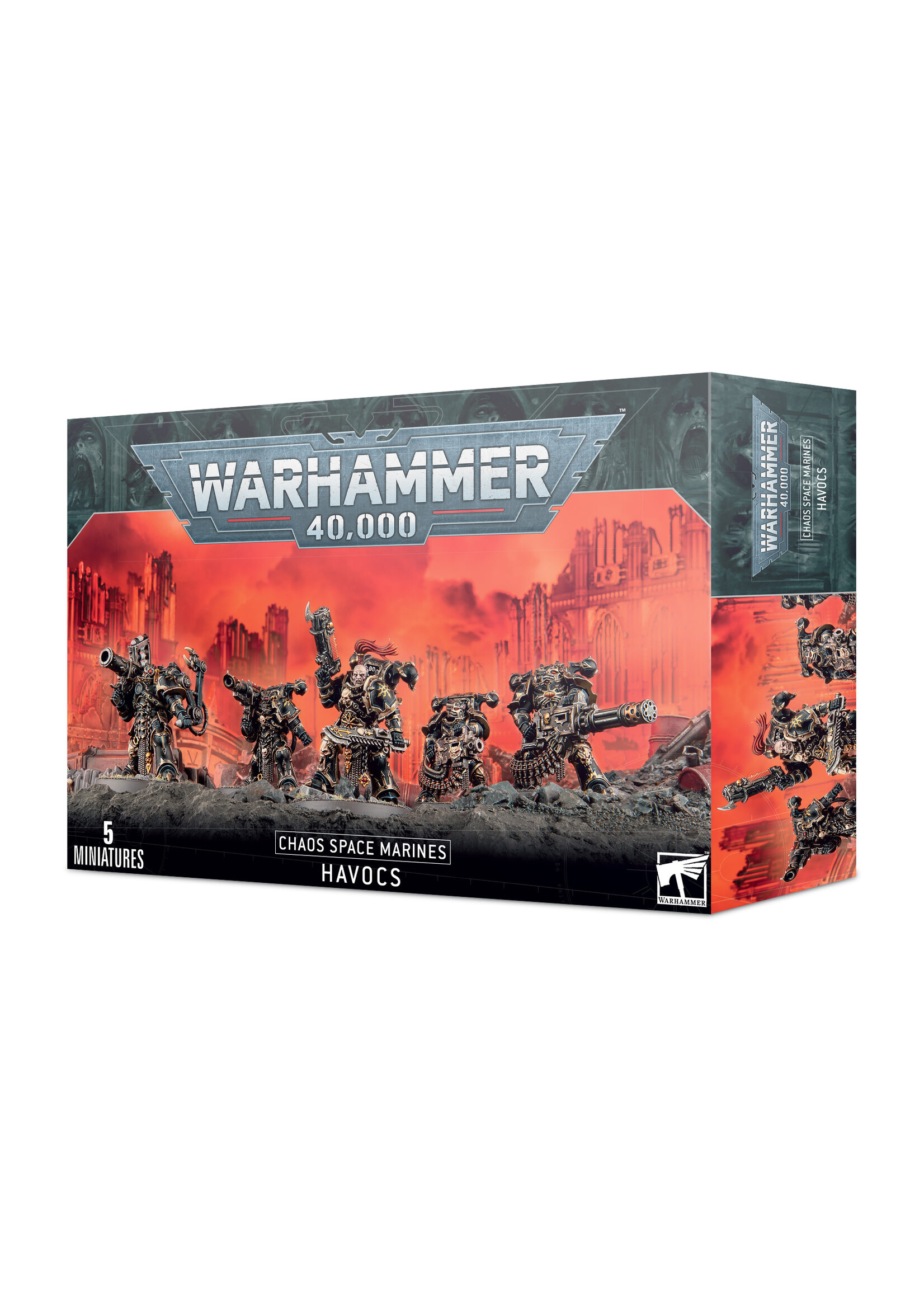 Games Workshop CHAOS SPACE MARINES HAVOCS