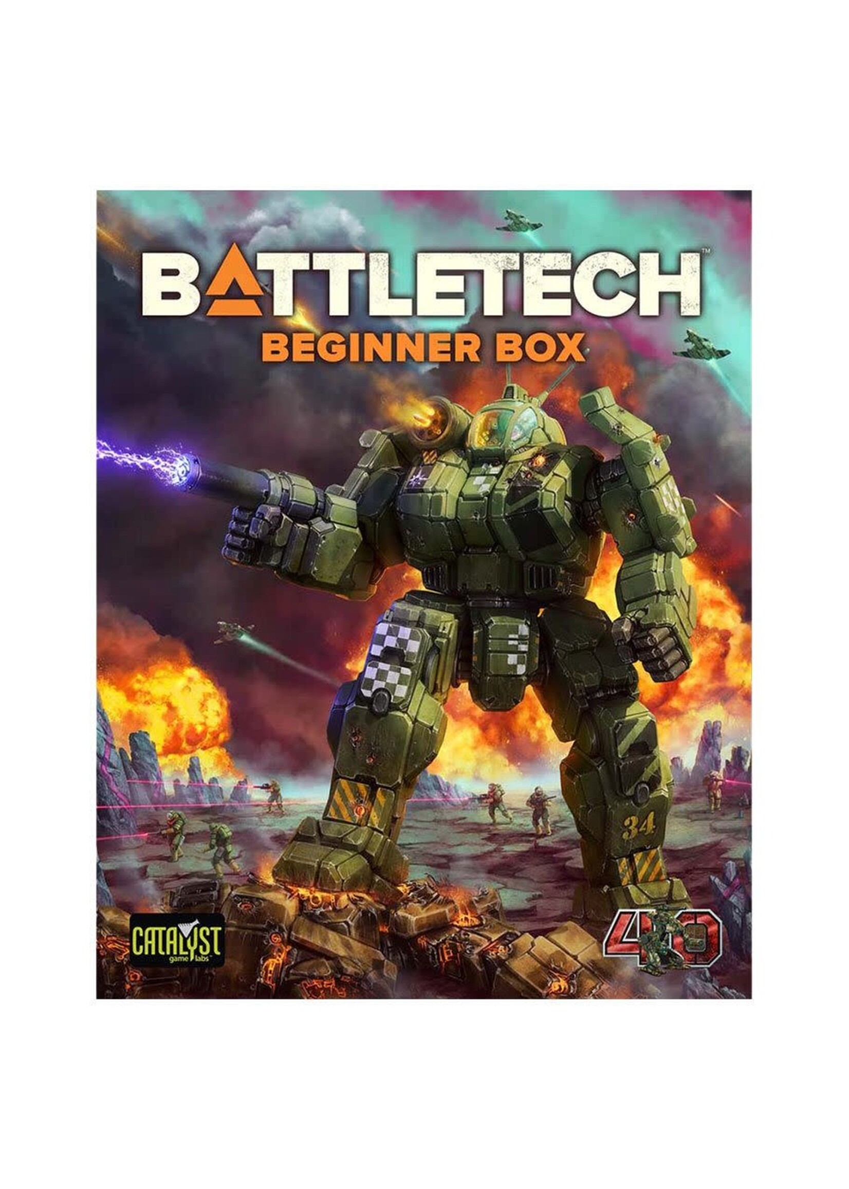 CATALYST GAME LABS BattleTech: Beginner Box 40th Anniversary