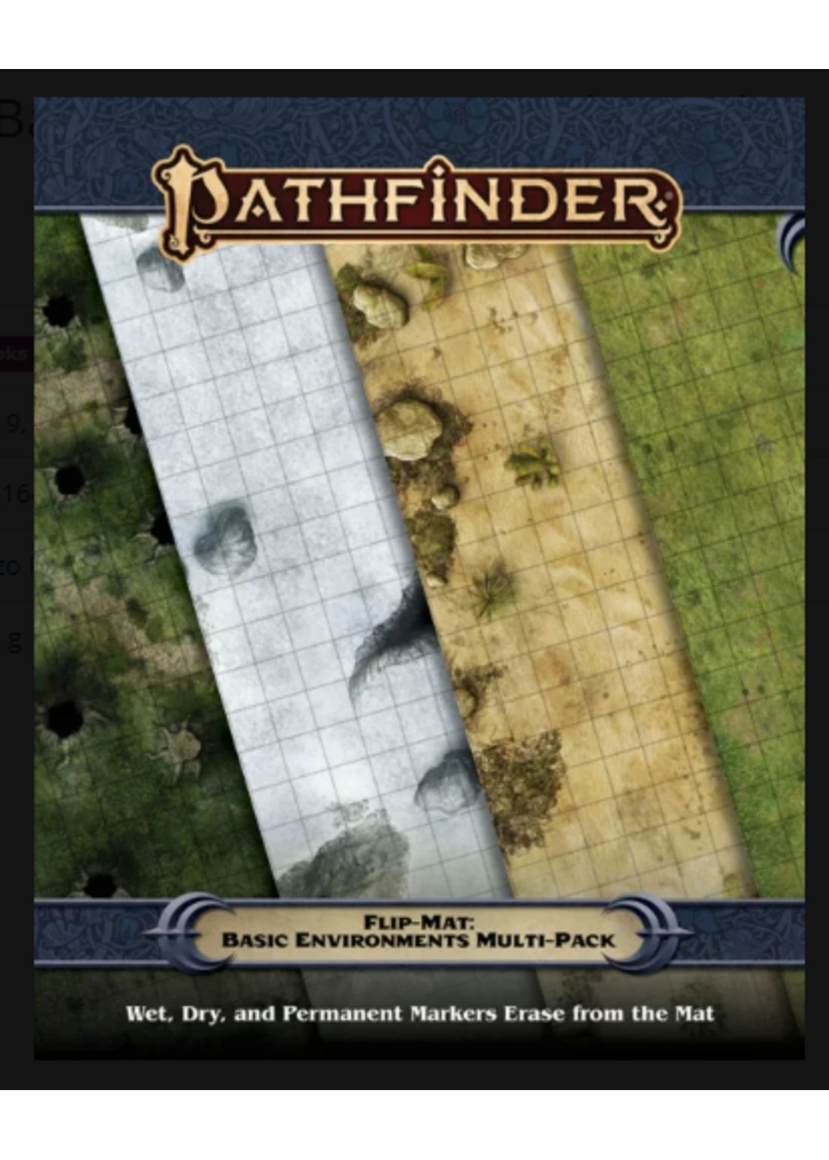 PAIZO Pathfinder RPG: Flip-Mat - Basic Environments Multi-Pack