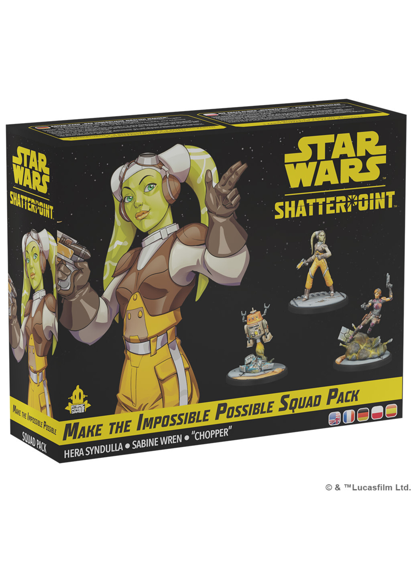 Atomic Mass Games Star Wars: Shatterpoint - Make the Impossible Possible Squad Pack