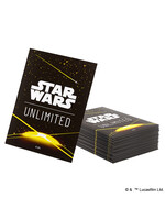 Gamegenic Star Wars: Unlimited Art Sleeves - Card Back Yellow