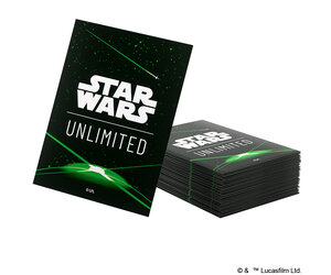 Star Wars: Unlimited Art Sleeves - Card Back Green - Just Games Star Wars: Unlimited Art Sleeves - Card Back Green - Just Games