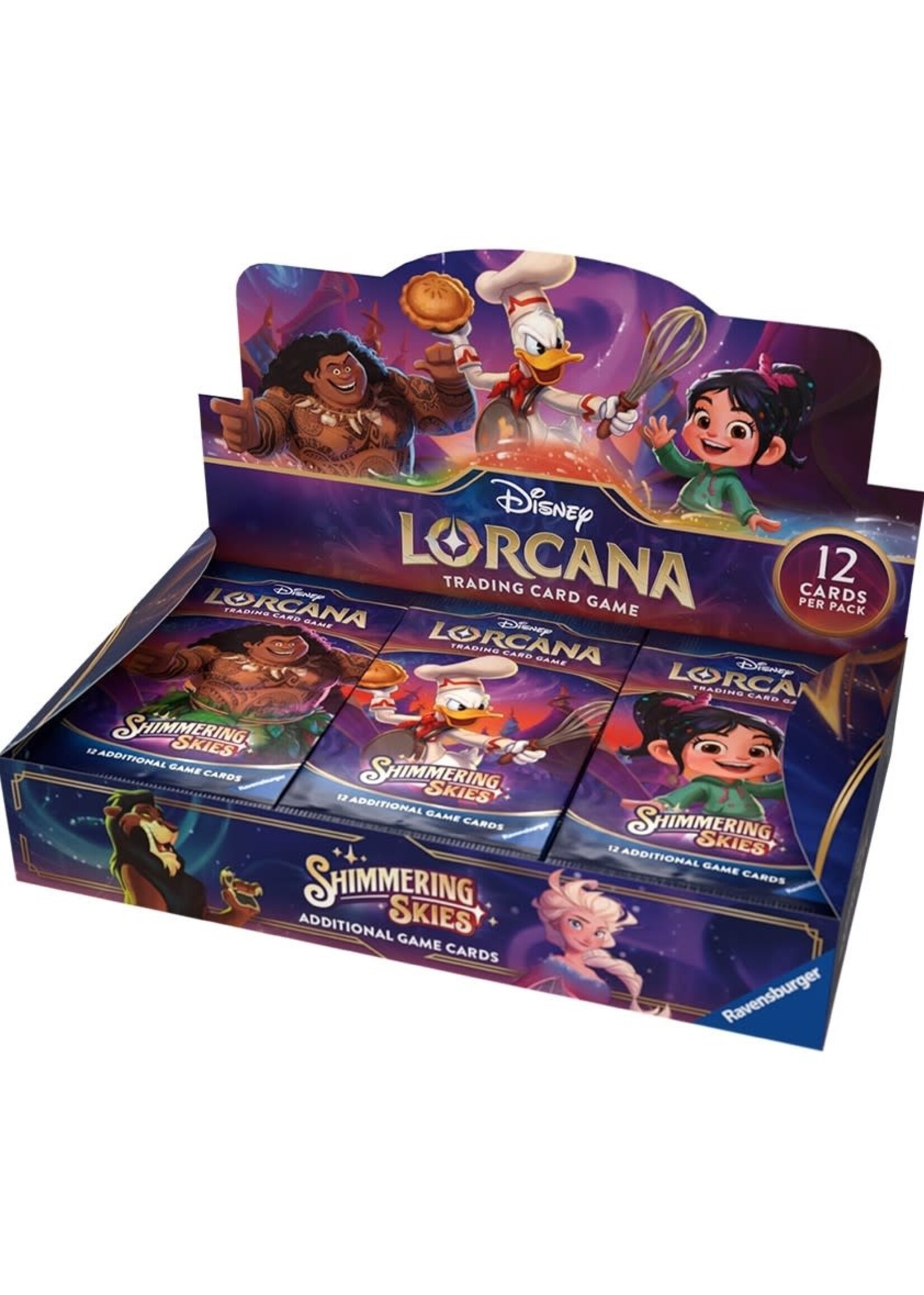 Ravensburger Disney Lorcana TCG: Shimmering Skies Booster Box (24)