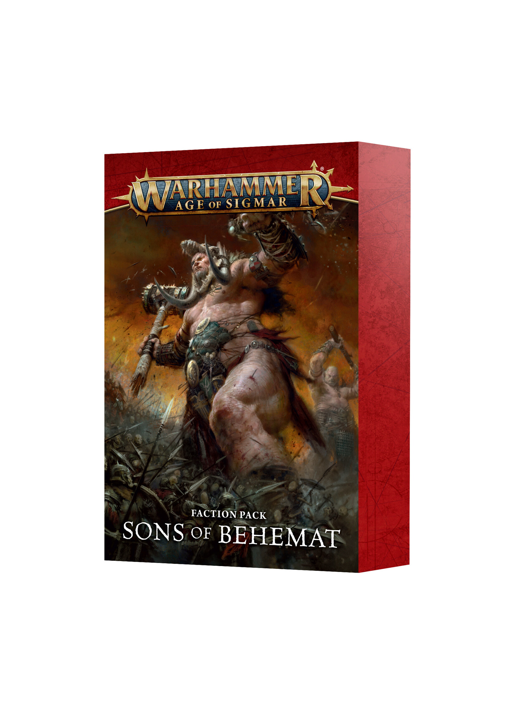 Games Workshop AGE OF SIGMAR: FACTION PACK: SONS OF BEHEMAT (ENG)