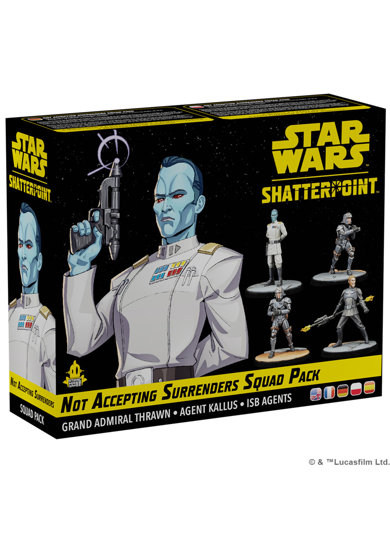 Atomic Mass Games Star Wars: Shatterpoint – Not Accepting Surrenders Squad Pack