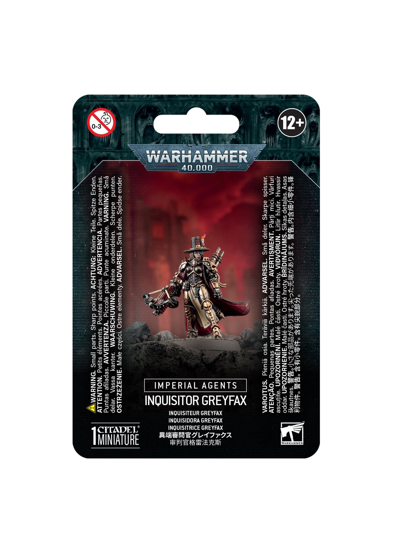 Games Workshop IMPERIAL AGENTS: INQUISITOR GREYFAX