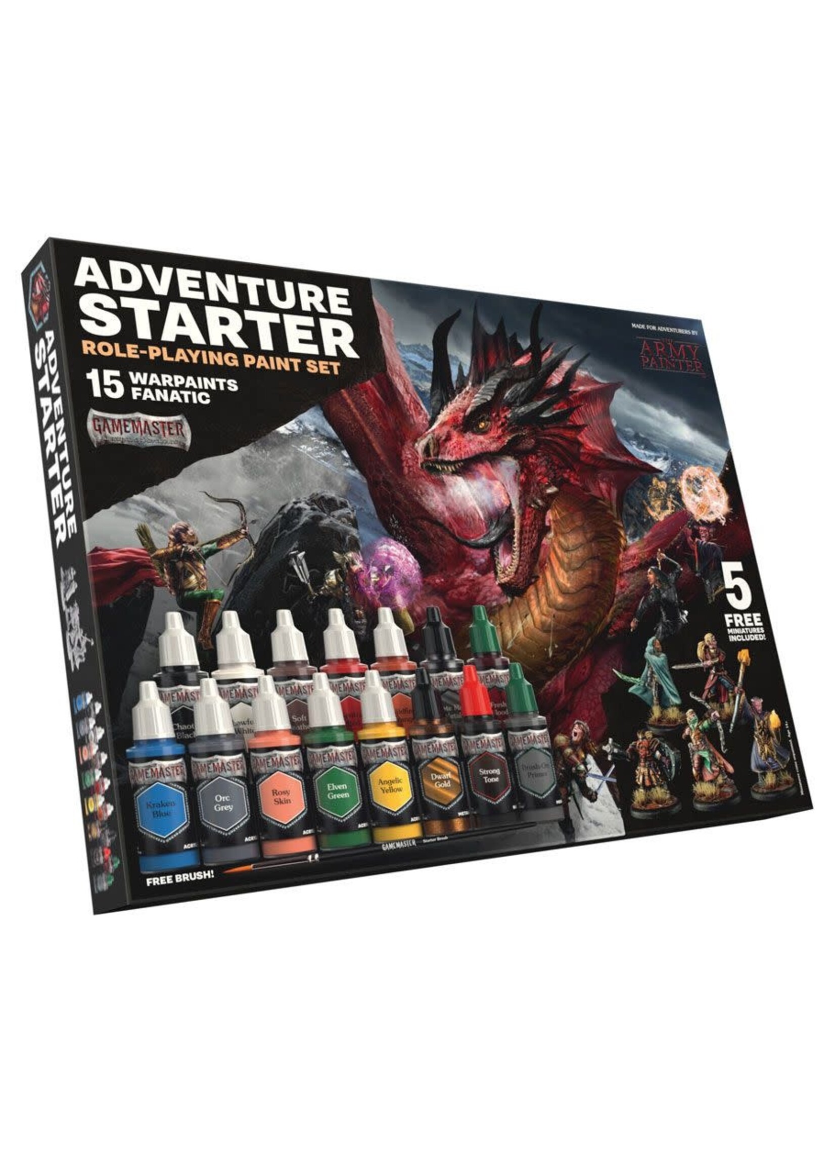 The Army Painter GameMaster: Adventure Starter RPG Paint Set
