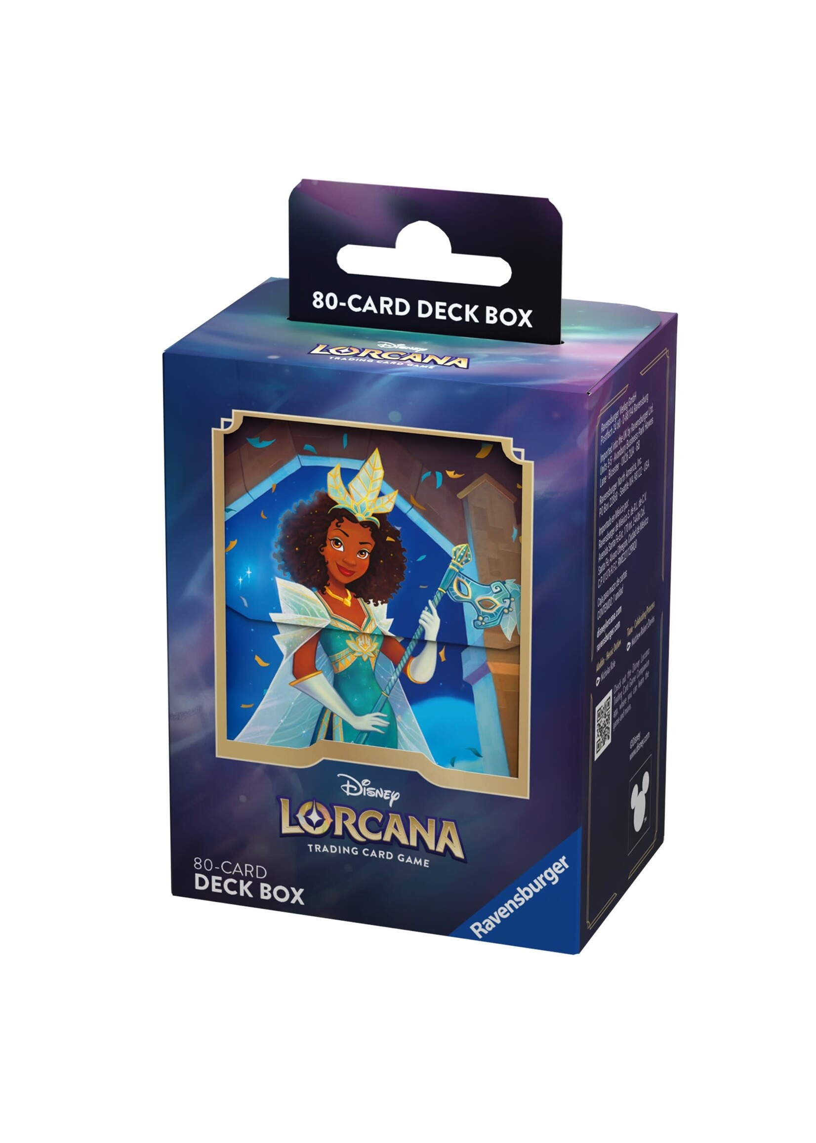 Ravensburger Disney Lorcana TCG: Shimmering Skies - Deck Box, Tiana