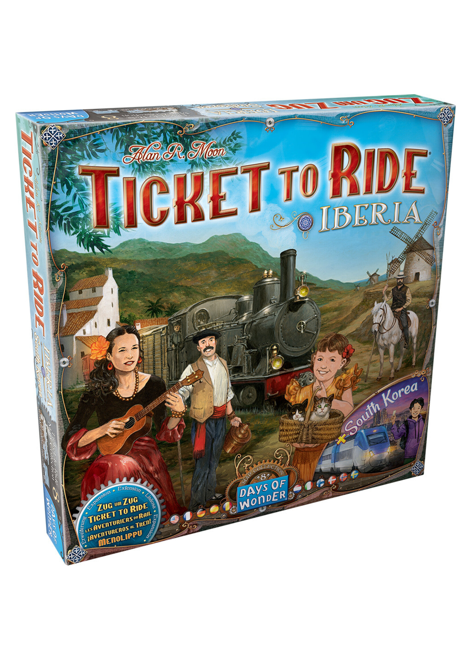 Days of Wonder Ticket to Ride Iberia & South Korea