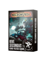 Games Workshop NECROMUNDA: HIVE SECUNDUS TACTICS CARDS