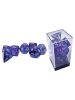 Chessex 7-set Mega Hedrals: Nebula Nocturnal w/ teal