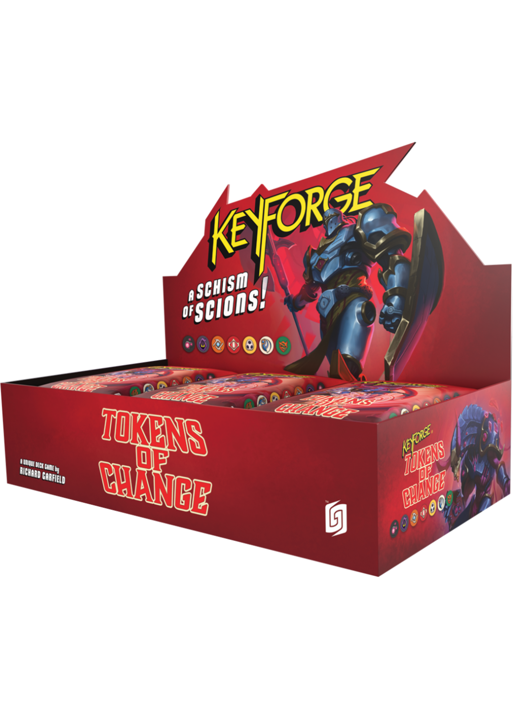 Ghost Galaxy KeyForge: Tokens of Change Display
