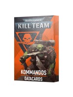 Games Workshop KILL TEAM DATACARDS: KOMMANDOS (ENG)