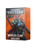 Games Workshop KILL TEAM DATACARDS: NEMESIS CLAW (ENG)