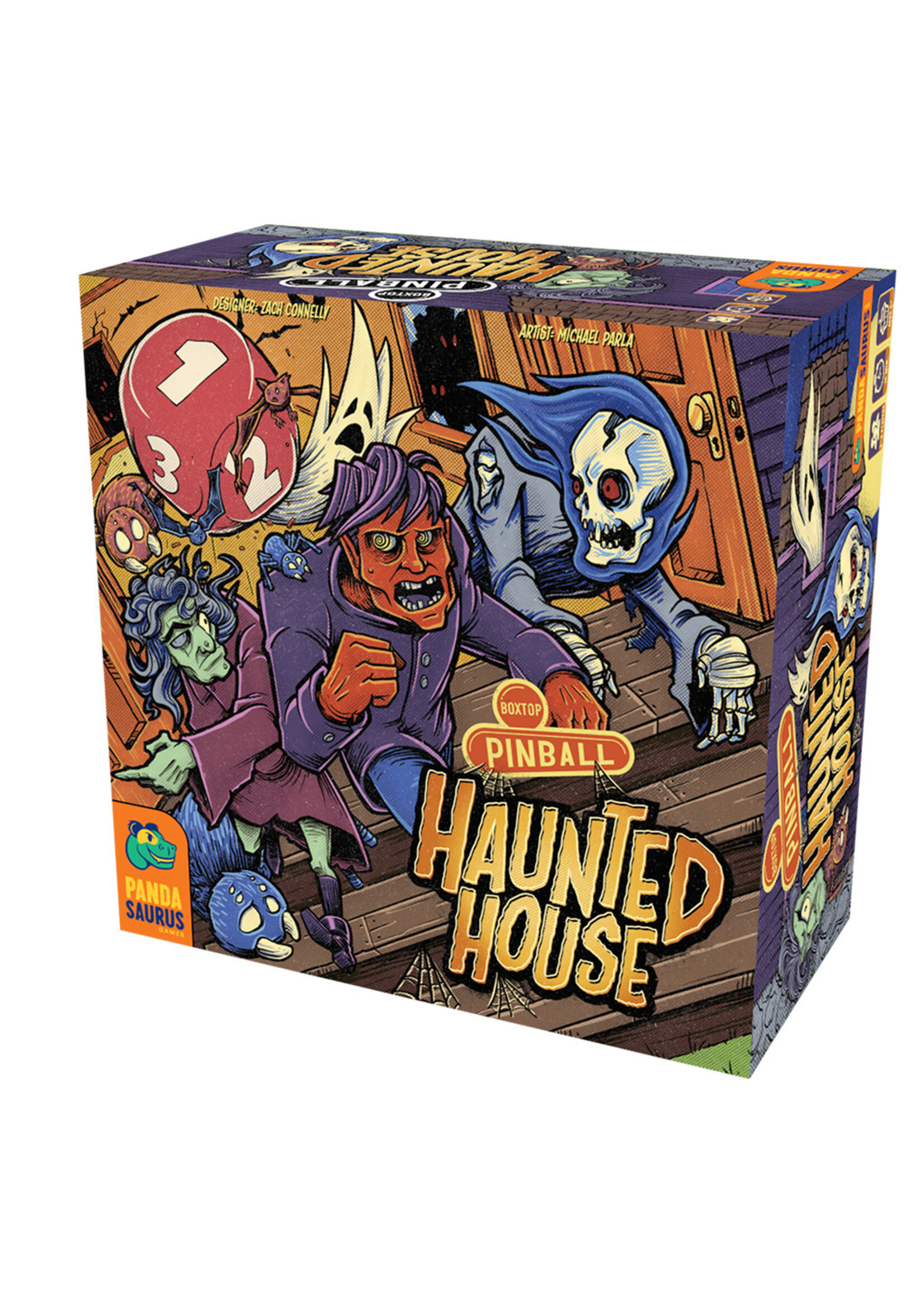 Pandasaurus Games Boxtop Pinball: Haunted House