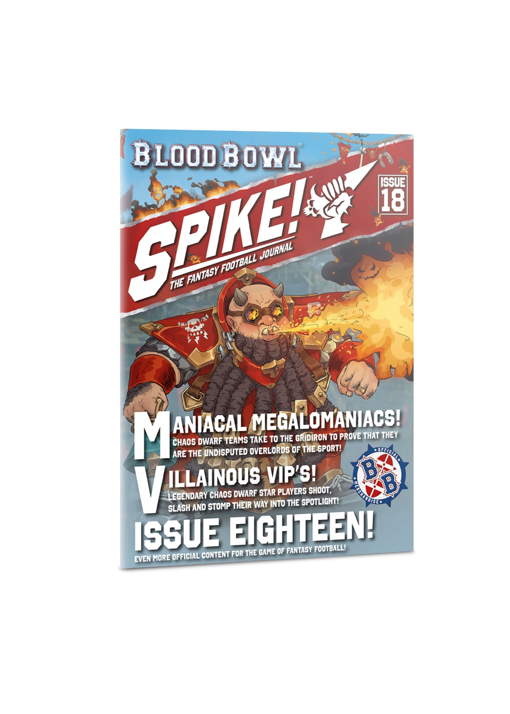 Games Workshop BLOOD BOWL: SPIKE! JOURNAL 18