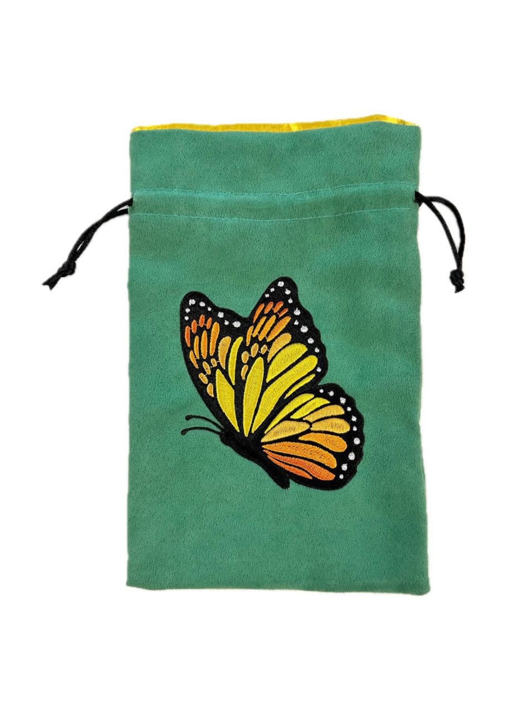 Black Oak Workshop Dice Bag: Monarch Butterfly