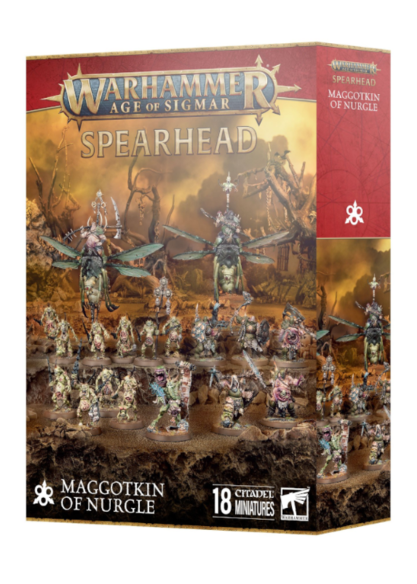 Games Workshop SPEARHEAD: MAGGOTKIN OF NURGLE