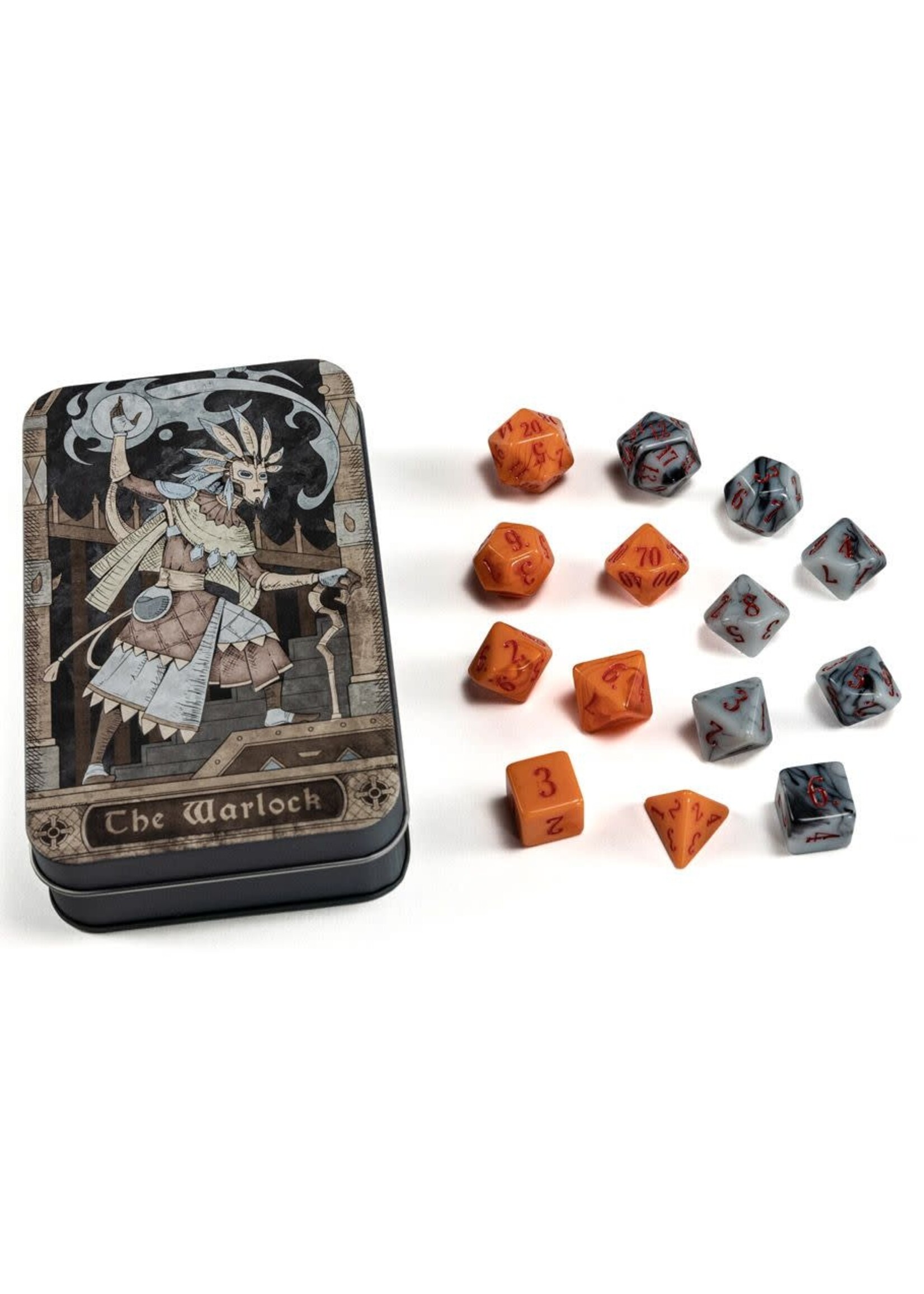 Beadle & Grimm's RPG Class Dice Set: Warlock (14)