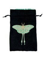 Black Oak Workshop Dice Bag: Luna Moth