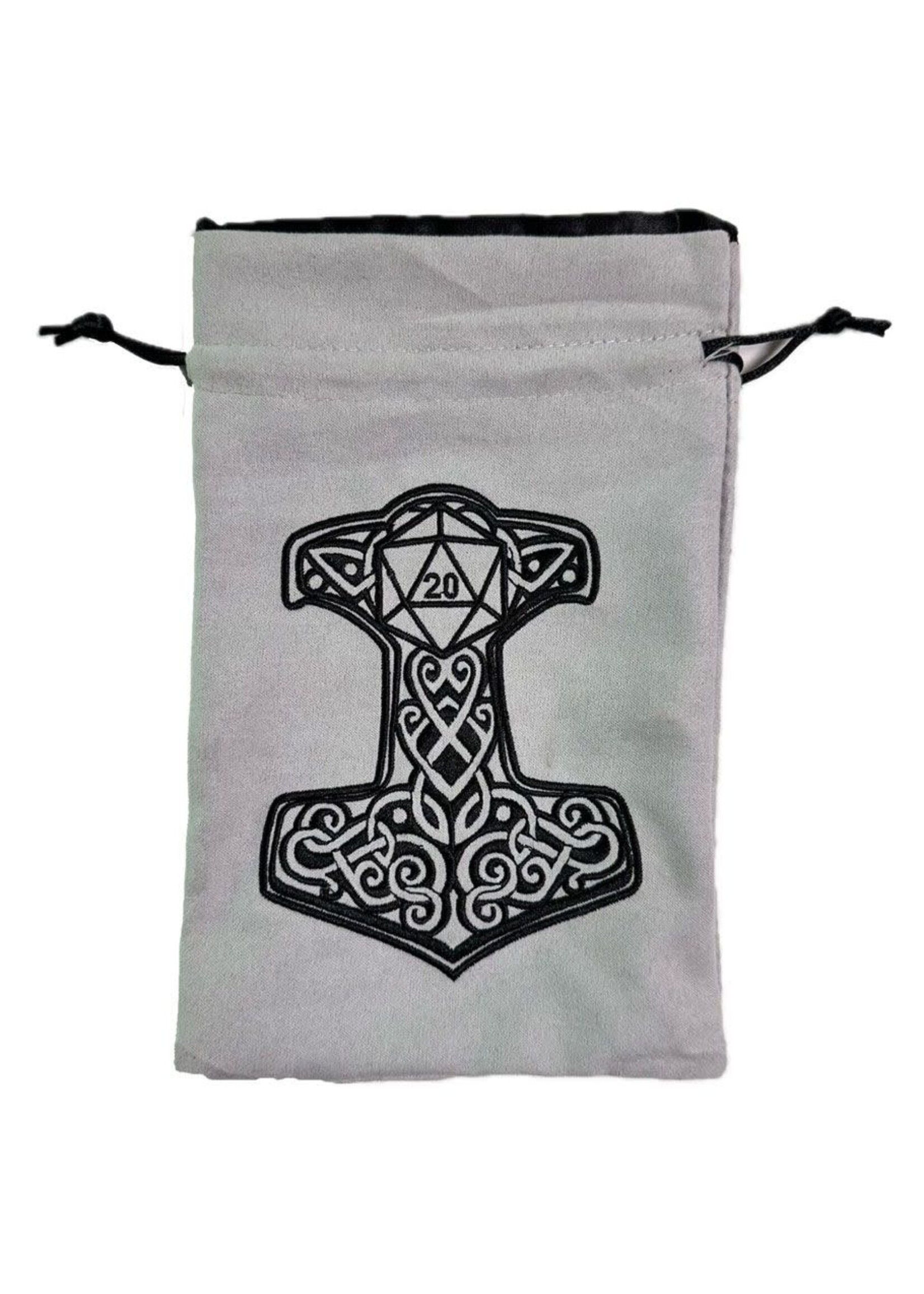 Black Oak Workshop Dice Bag: Mjolnir