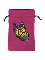Black Oak Workshop Dice Bag: Painted Lady Butterfly