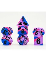 Fanroll LLC 7-Set Sharp Edge Silicone Rubber: 16mm: Pride: Bisexual