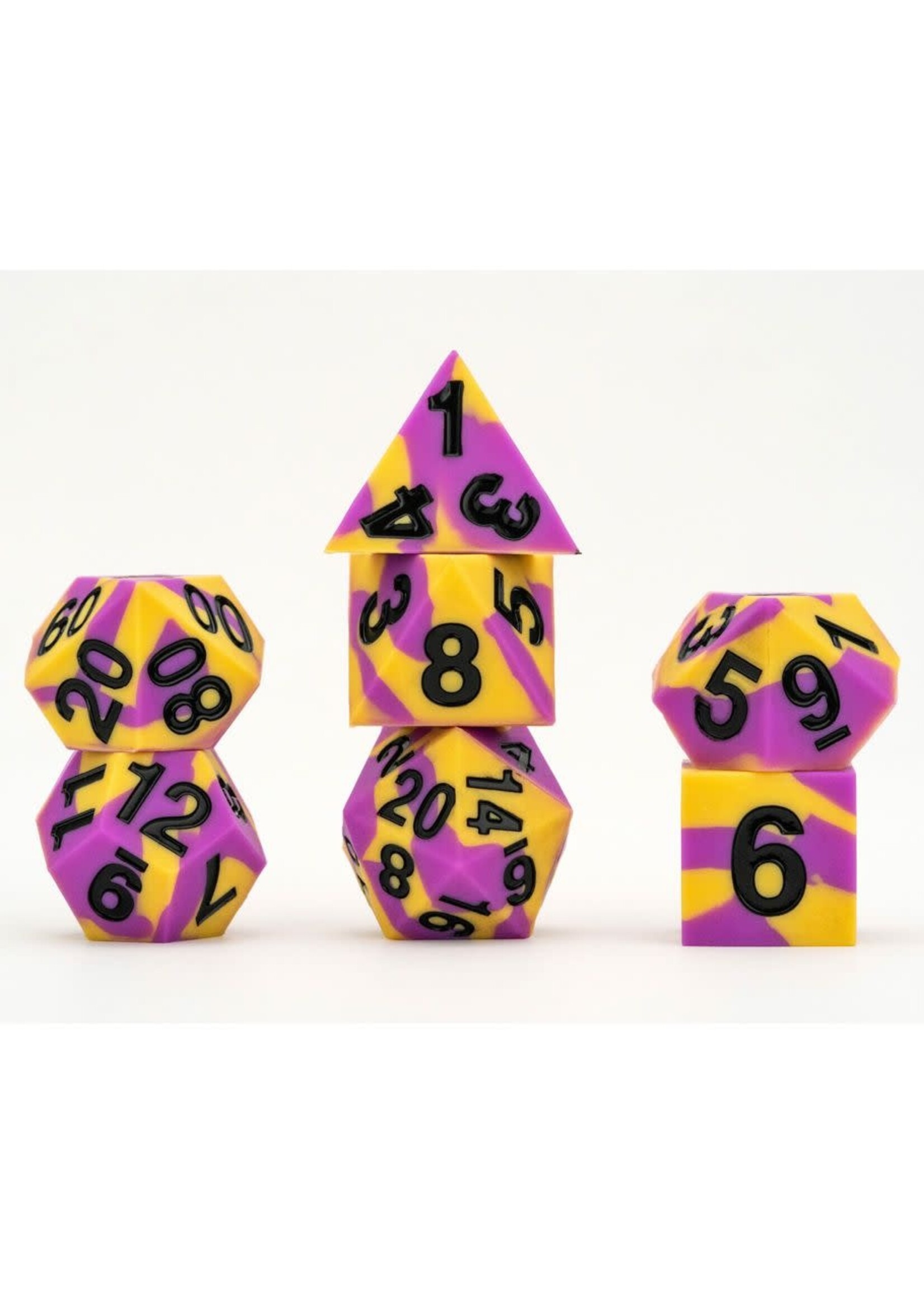 Fanroll LLC 7-Set Sharp Edge Silicone Rubber: 16mm: Pride: Intersex