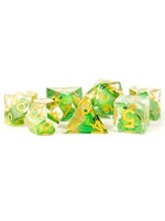 Fanroll LLC 7-Set Sharp Edge Resin: Frog Dice
