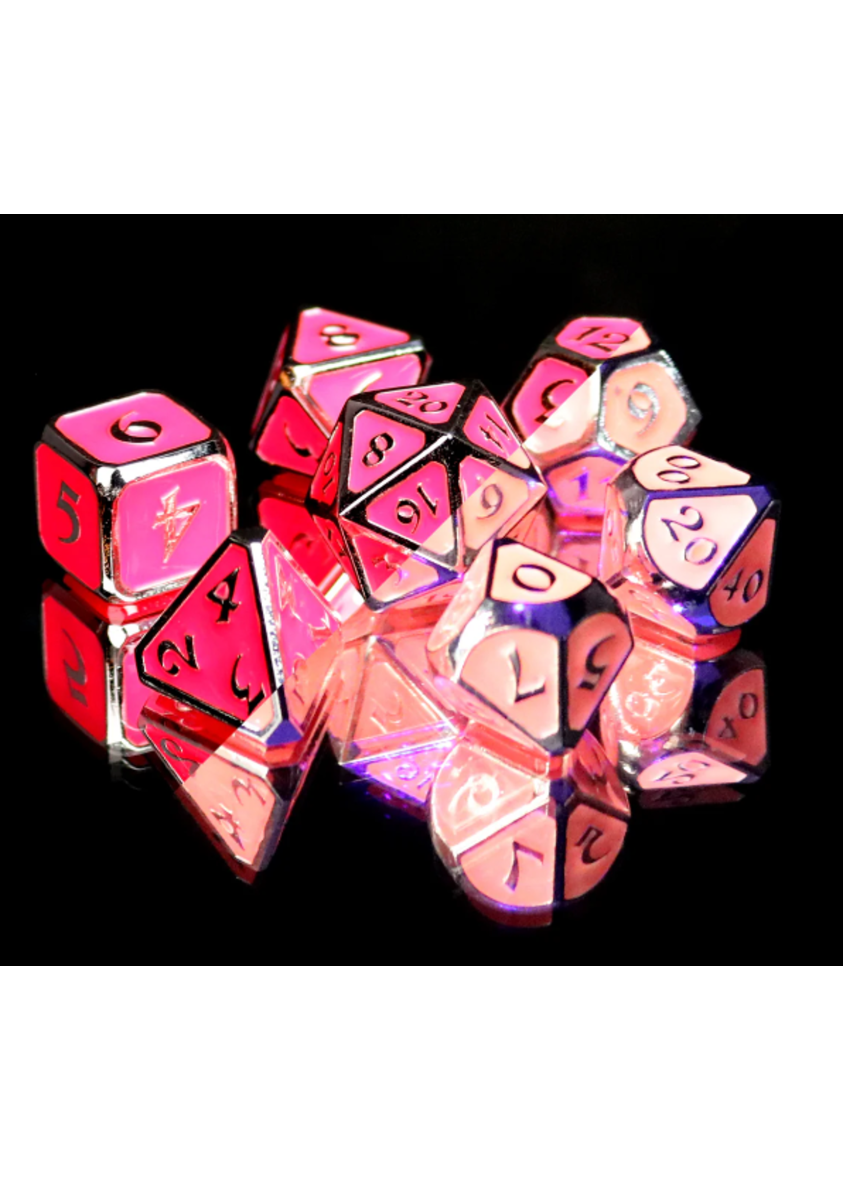 Die Hard Dice Metal Dice 7 set AfterDark Mythica Neon Kiss