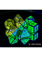 Die Hard Dice Metal Dice 7 set AfterDark Drakona Phosphor