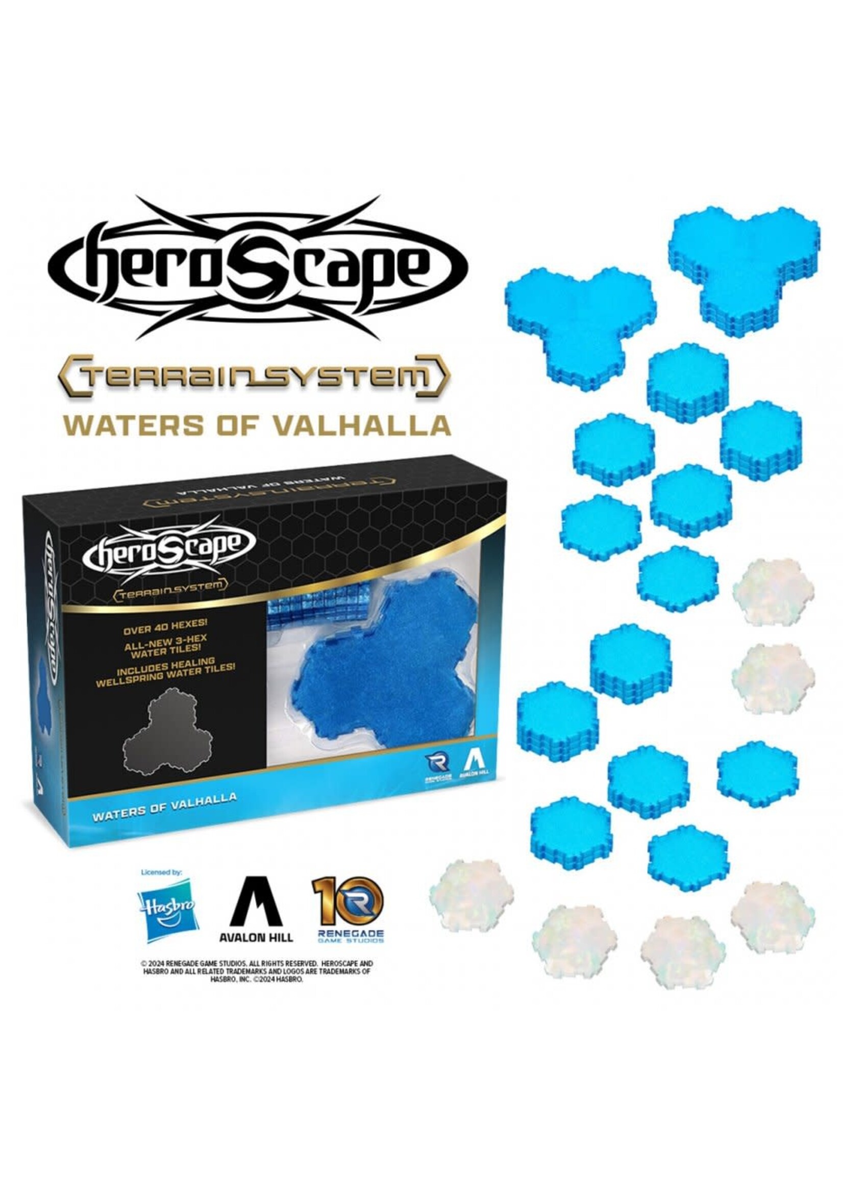 Renegade Game Studios Heroscape: Waters of Valhalla Terrain Expansion
