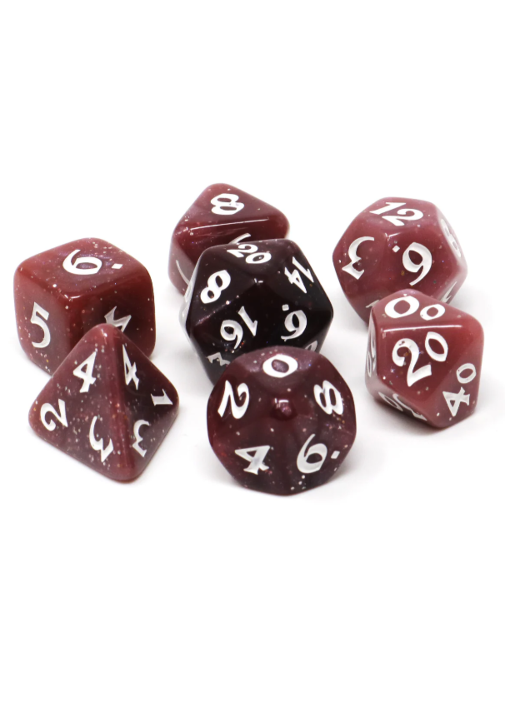 Die Hard Dice 7pc Recycled RPG Set - Rerolls Re-vive