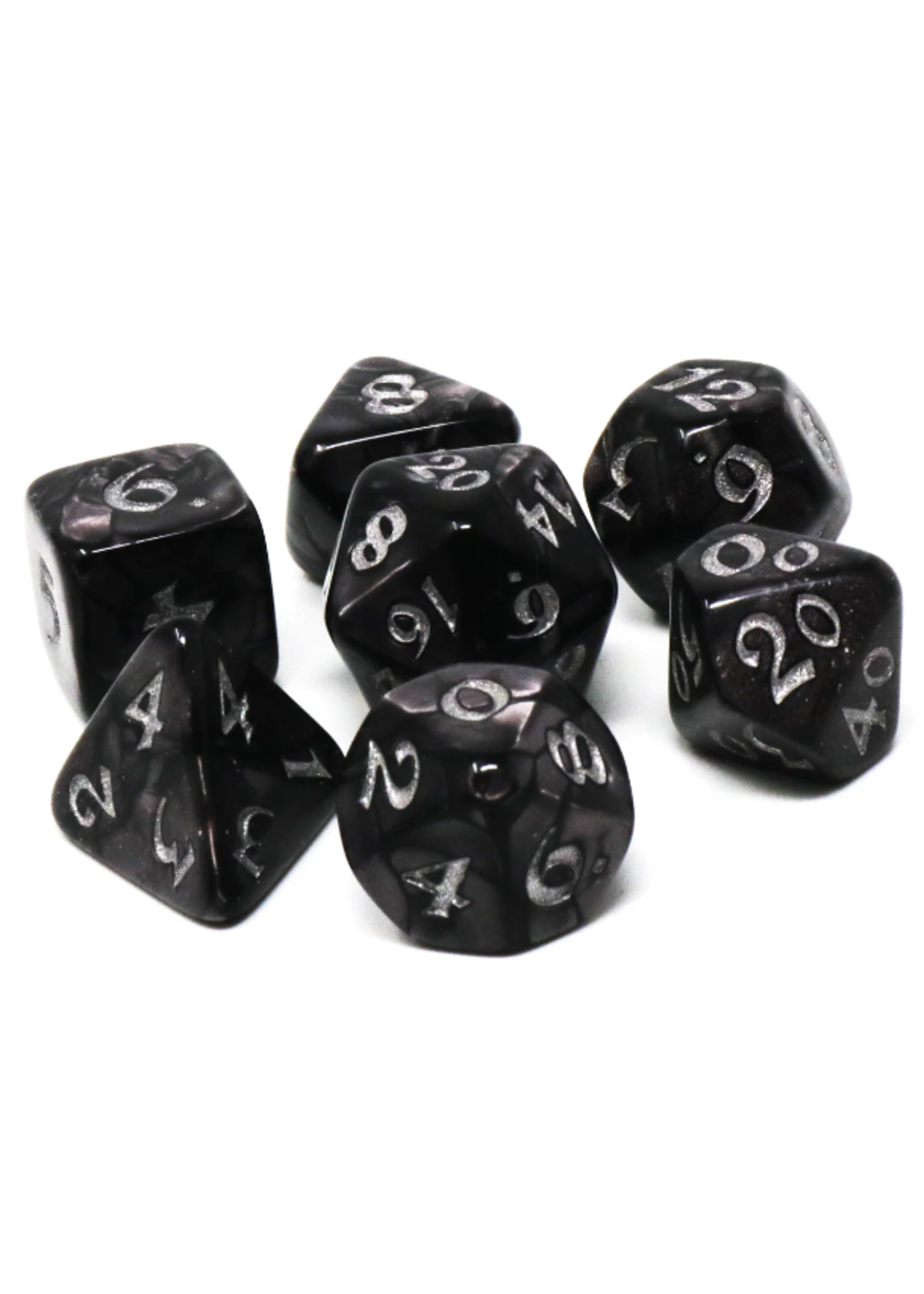 Die Hard Dice 7pc Recycled RPG Set - Rerolls Re-vive