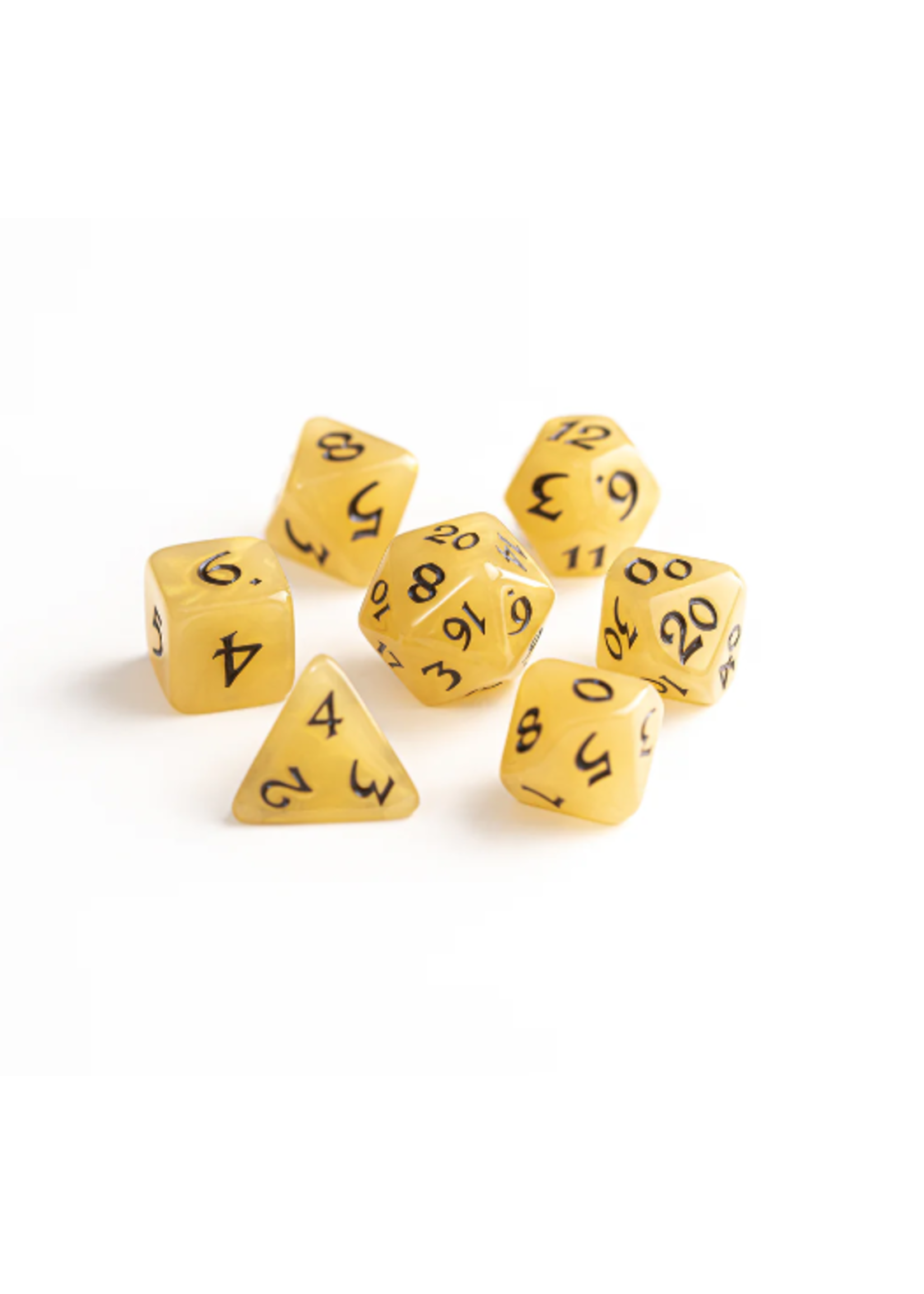 Die Hard Dice 7pc RPG Set - Whipped Honey Dice