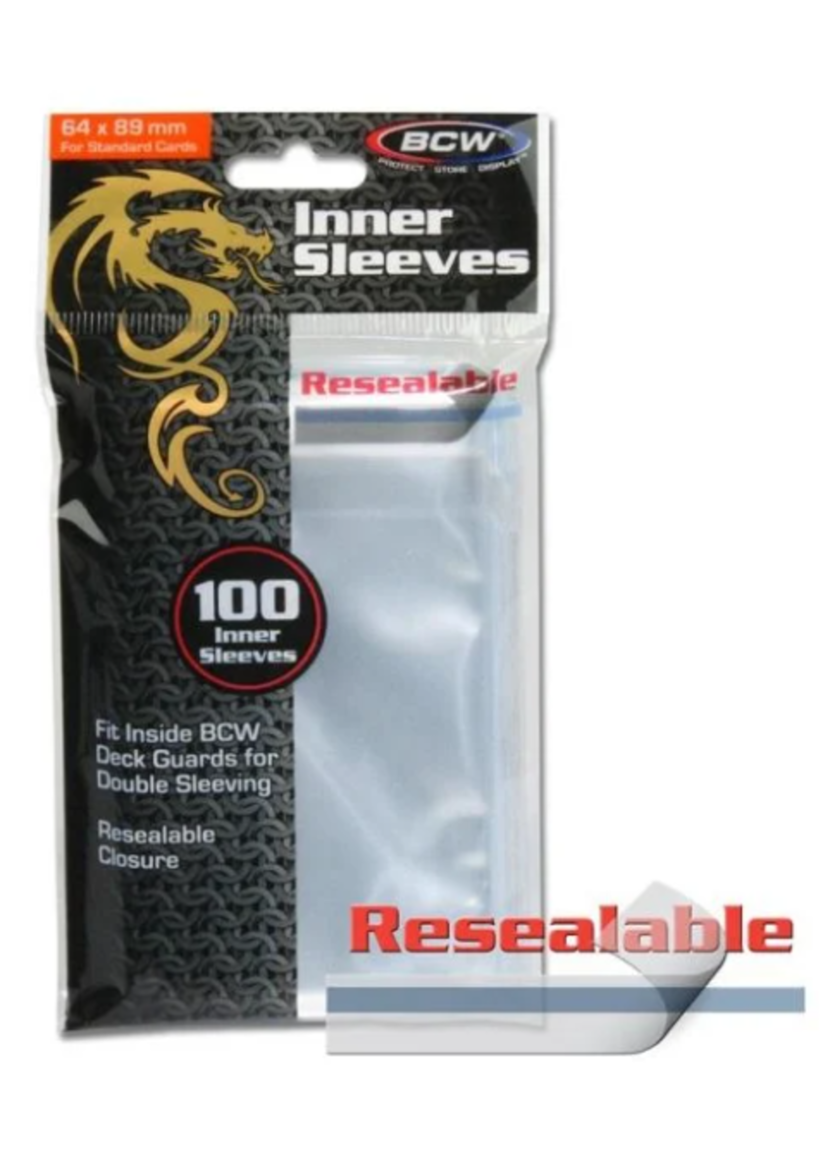 BCW BCW Inner Sleeves - Resealable