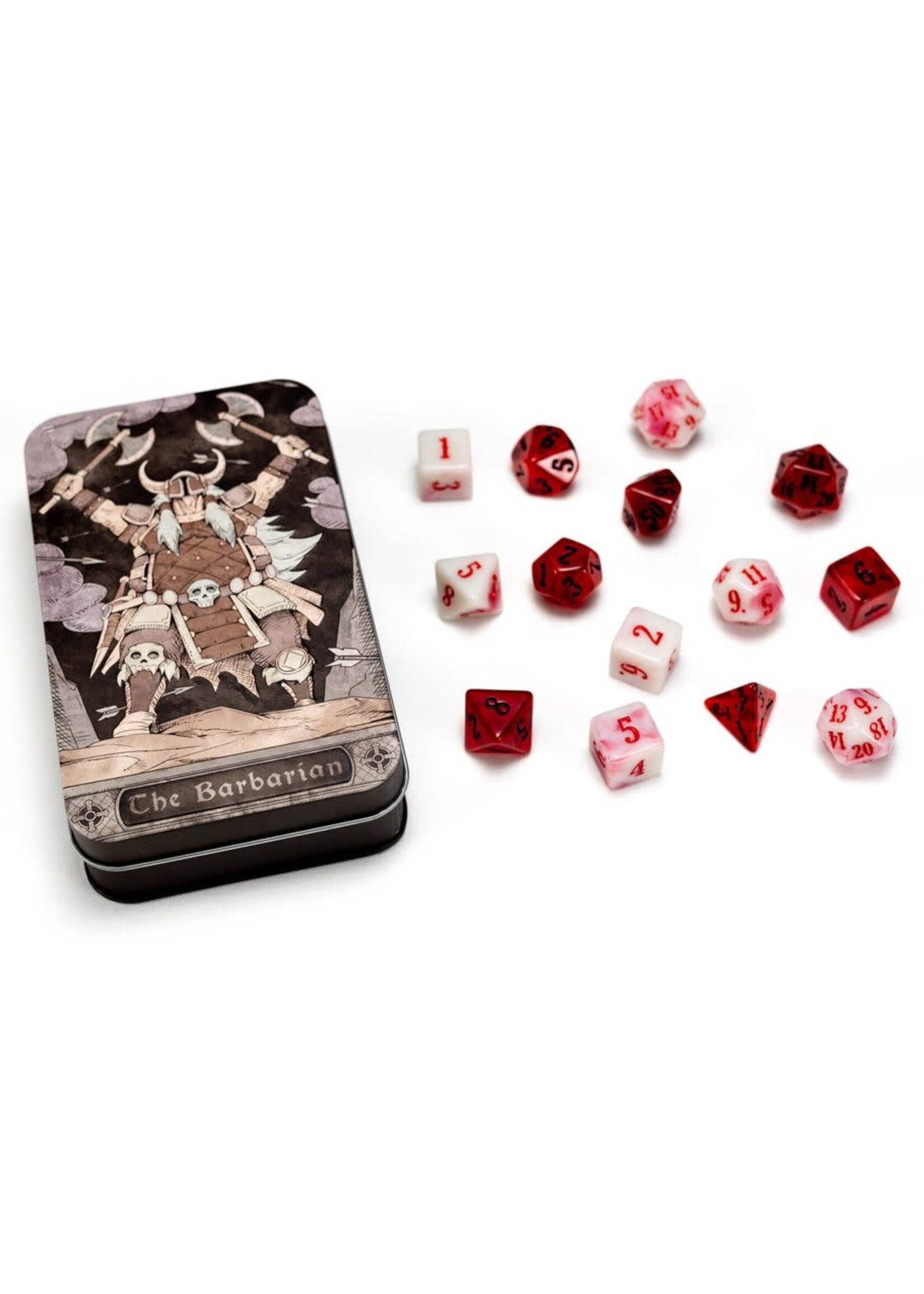 Beadle & Grimm's RPG Class Dice Set: Barbarian (13)